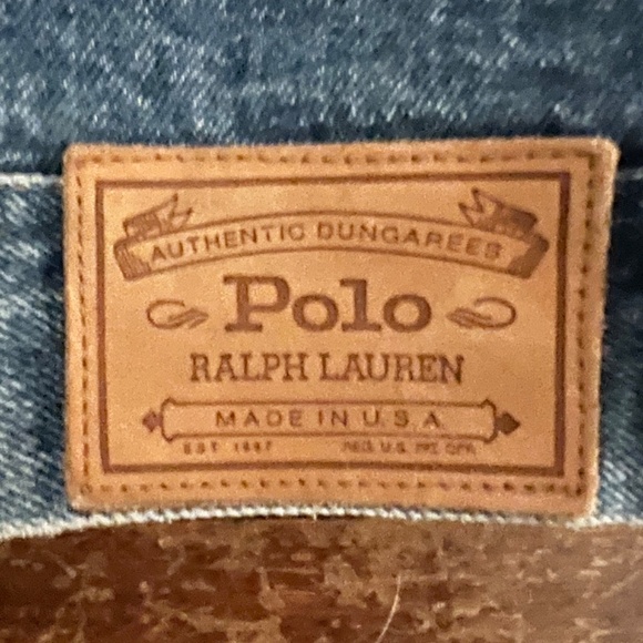 VTG Polo Ralph Lauren Western denim jacket Large - Picture 5 of 5